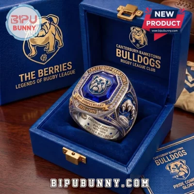 Canterbury-Bankstown Bulldogs 91st Anniversary Ring
