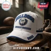 Canterbury-Bankstown Bulldogs Classic Cap in white with blue embroidery, featuring team mascot and 1935 branding.