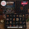 Chicago Bears 24 Days Ornament Advent Calendar featuring miniature team-themed hanging decorations in a grid box.