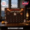 Cleveland Browns Halloween 2026 Advent Calendar with 24 numbered slots, spooky orange and black graphics, and ghosts.