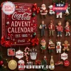 Coca-Cola 140th Anniversary 2026 Ornament Advent Calendar with red packaging and various miniature Coca-Cola theme ornaments.