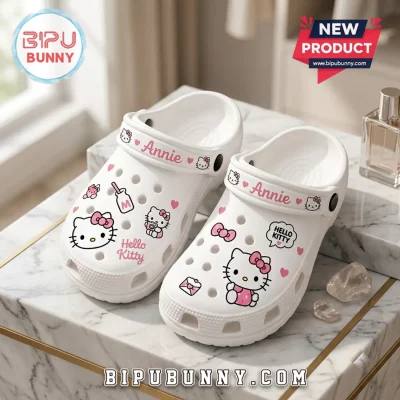 Custom Name Hello Kitty Kawaii Clogs