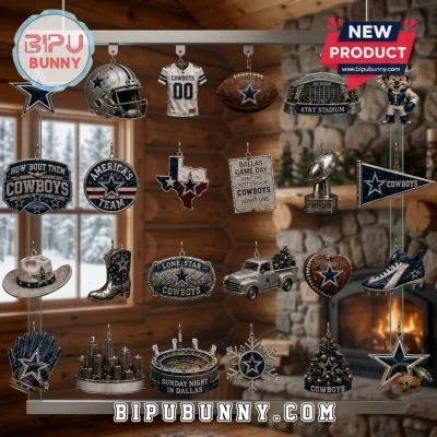 Dallas Cowboys 24-Day Ornament Advent Calendar