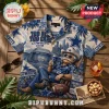 Dallas Cowboys Too Old Too Care Premium Hawaiian Shirt featuring team stars, AT&T stadium, and a cowboy graphic.