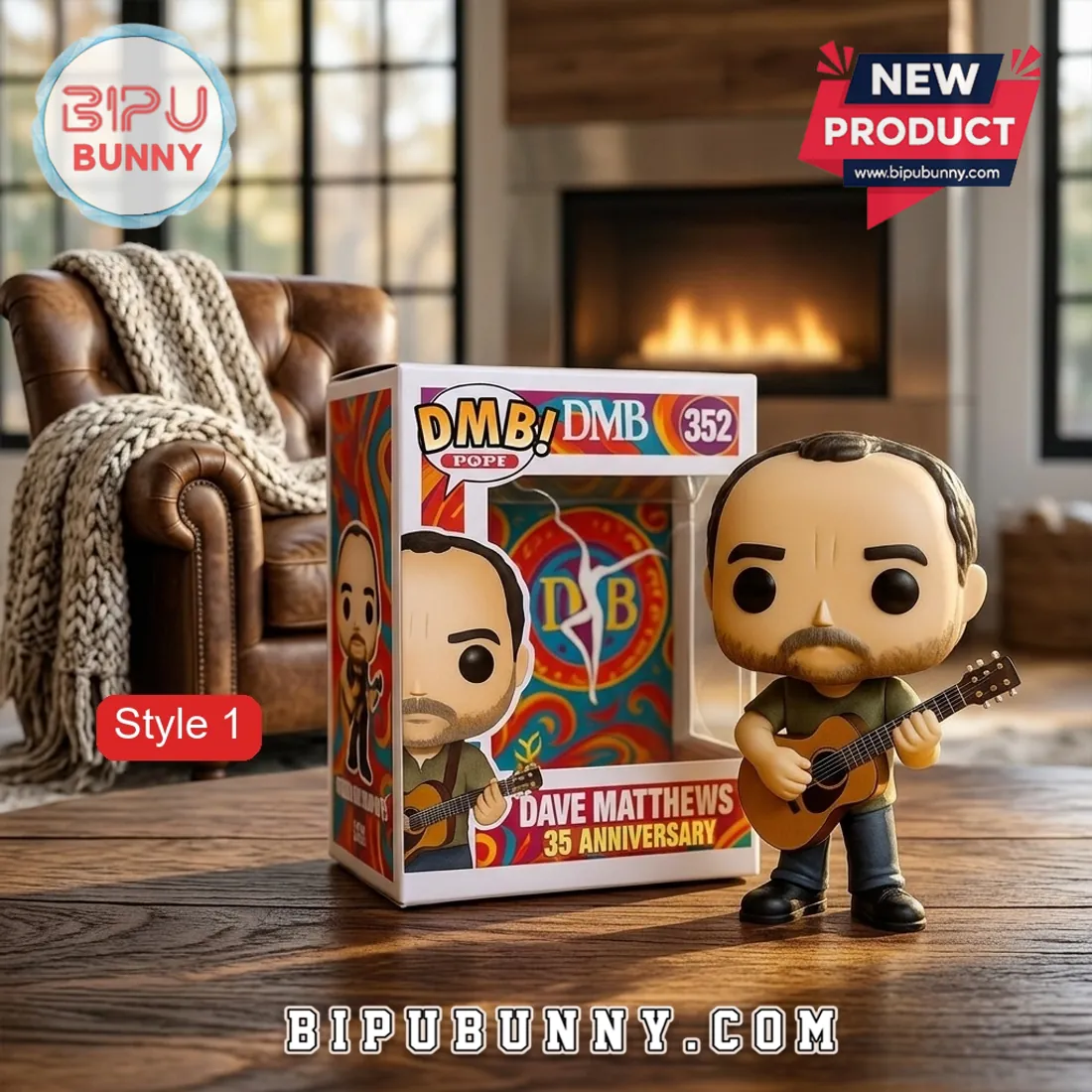 Dave Matthews Band 35th Anniversary Vinyl Figure Dave Matthews Band 35th Anniversary Vinyl Figure