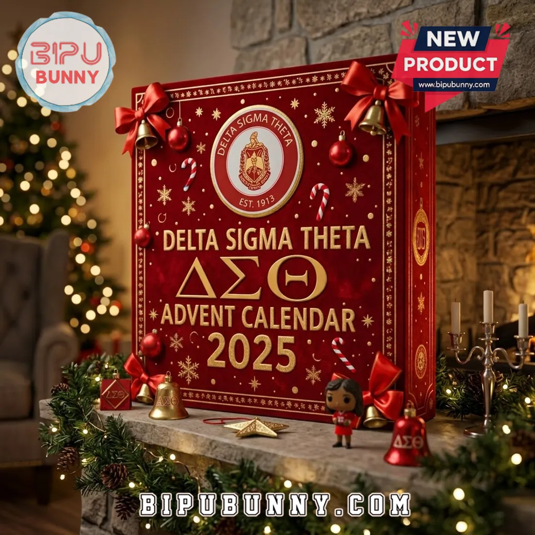 Delta Sigma Theta 2025 Figurine Advent Calendar Delta Sigma Theta 2025 Figurine Advent Calendar