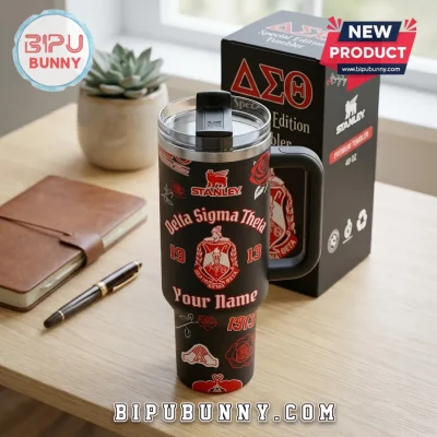 Delta Sigma Theta Custom 40oz Handle Tumbler