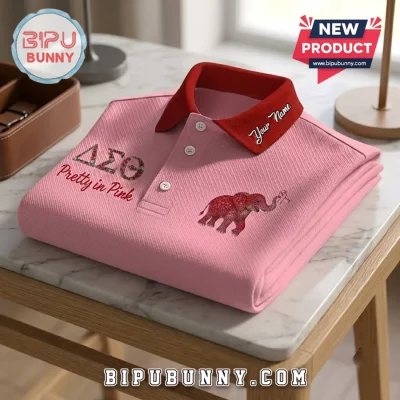 Delta Sigma Theta Custom Name Polo Shirt