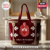 Delta Sigma Theta Embroidered Velvet Tote Bag
