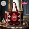 Delta Sigma Theta Embroidered Velvet Tote Bag