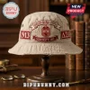 Delta Sigma Theta Grey Embroidered Bucket Hat featuring the sorority crest, founding year 1913, and Greek lettering.