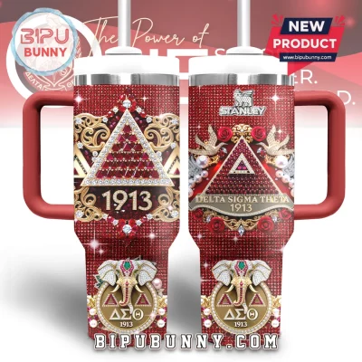 Delta Sigma Theta Stanley Tumbler 40oz