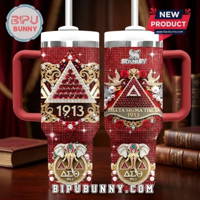 Delta Sigma Theta Stanley Tumbler 40oz