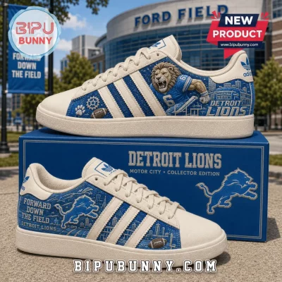 Detroit Lions Motor City Casual Sneakers