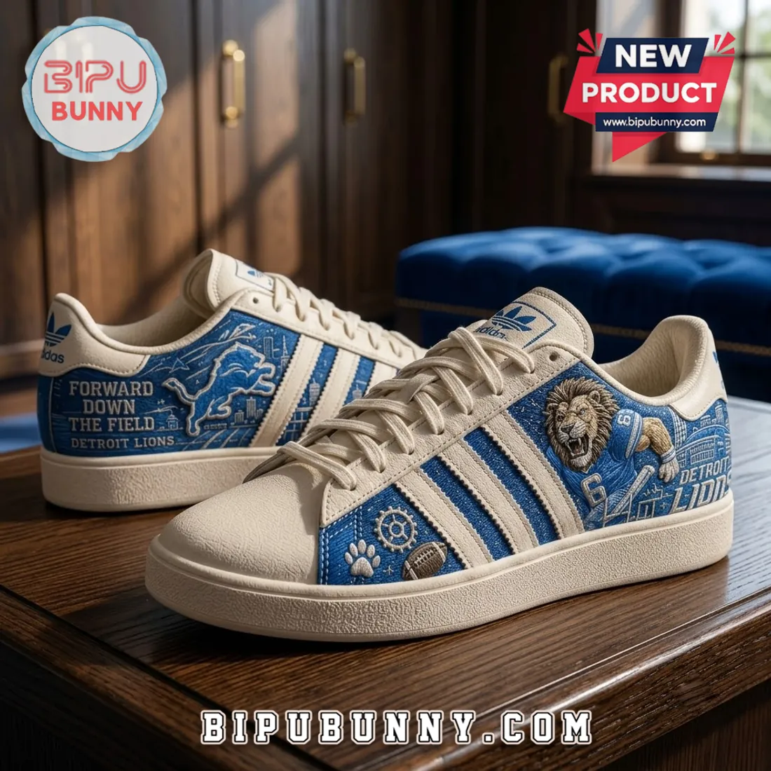 Detroit Lions Motor City Casual Sneakers Detroit Lions Motor City Casual Sneakers