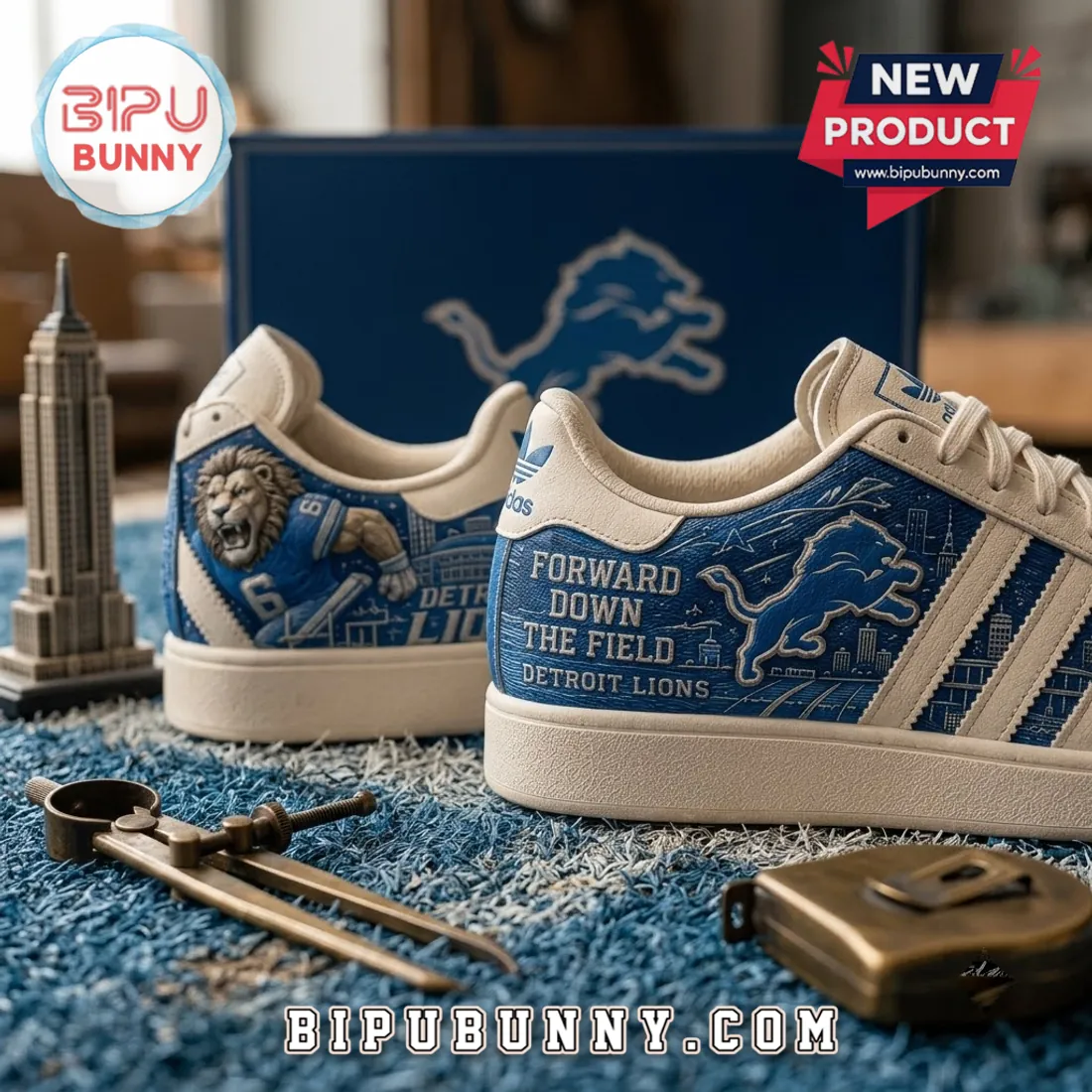 Detroit Lions Motor City Casual Sneakers Detroit Lions Motor City Casual Sneakers