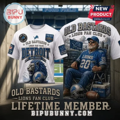 Detroit Lions Old Bastards Mascot Custom Shirt