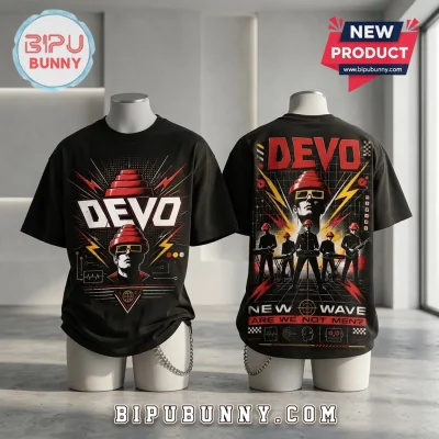 Devo New Wave Are We Not Men Orange T-Shirt