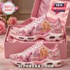 Dolly Parton In Loving Memory 1946-2026 Air Max Plus sneakers featuring pink Dolly portraits, guitars, and 9 to 5 text design.