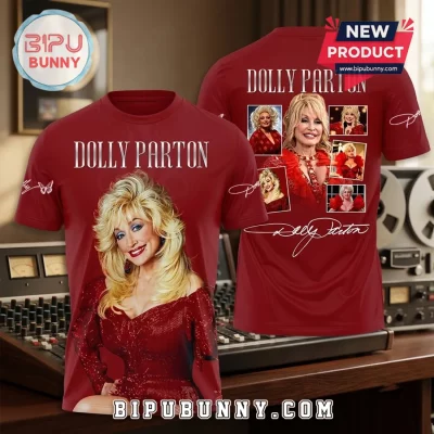 Dolly Parton In Loving Memory Red Shirt