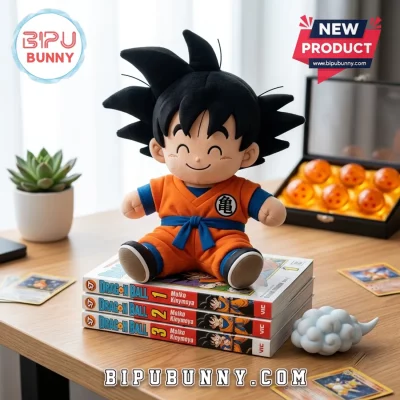 Dragon Ball Son Goku Sitting Plush Doll