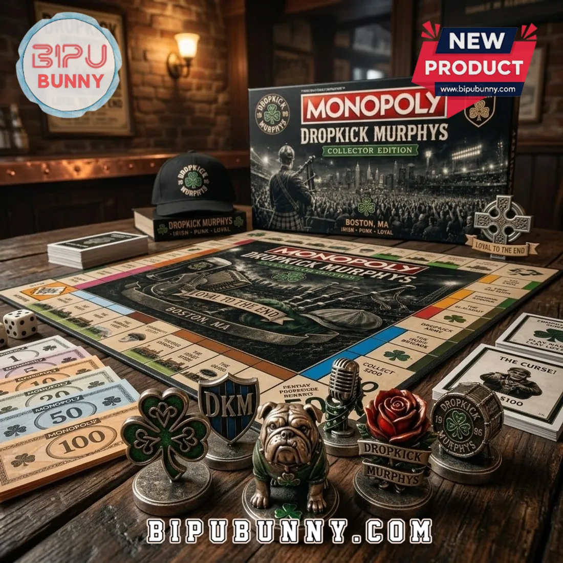 Dropkick Murphys Collector Edition Monopoly Board Game Dropkick Murphys Collector Edition Monopoly Board Game