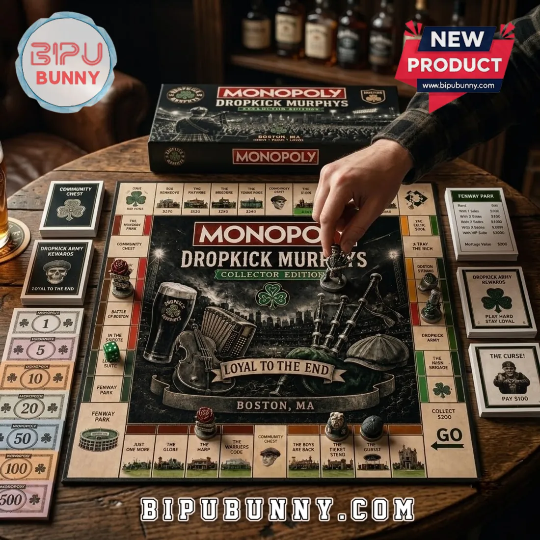Dropkick Murphys Collector Edition Monopoly Board Game Dropkick Murphys Collector Edition Monopoly Board Game