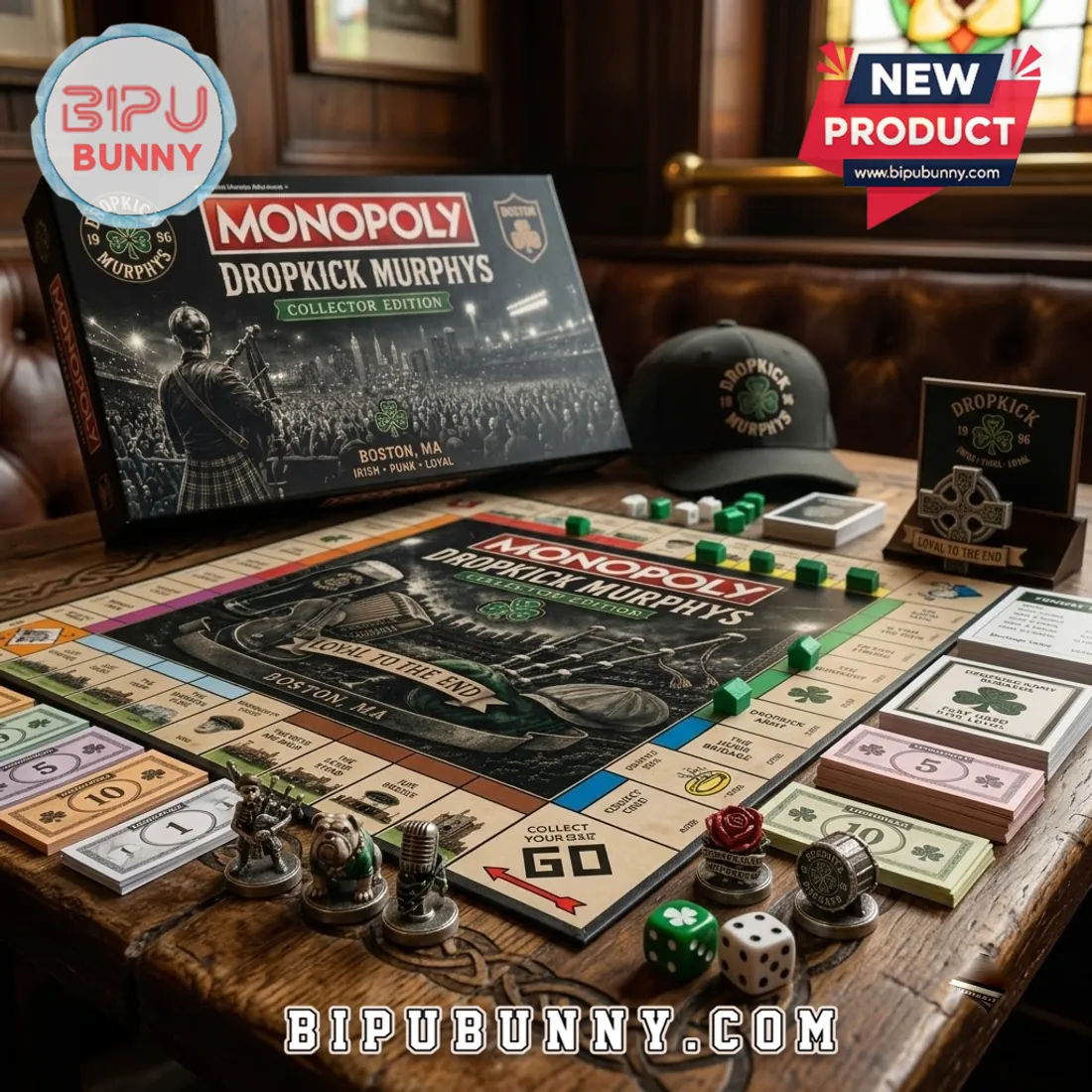 Dropkick Murphys Collector Edition Monopoly Board Game Dropkick Murphys Collector Edition Monopoly Board Game
