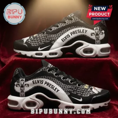 Elvis Presley Black And White TN Sneakers