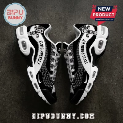 Elvis Presley Black And White TN Sneakers