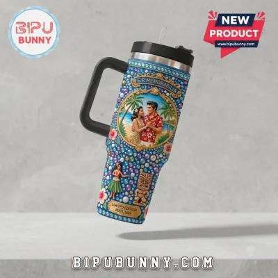 Elvis Presley Blue Hawaii 65th Anniversary 40oz Tumbler