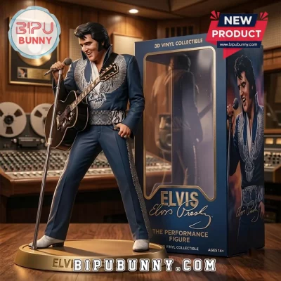 Elvis Presley Blue Jumpsuit Premium Vinyl Figure