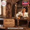 Elvis Presley Can't Help Falling In Love Wooden Swing Figure featuring a miniature singer in a white jumpsuit.
