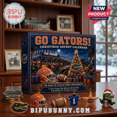 Florida Gators 24-Day Ornament Christmas Advent Calendar