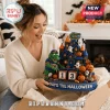 Florida Gators Resin Halloween Countdown Calendar featuring a mascot, a haunted castle, pumpkins, and numbered blocks.