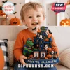 Florida Gators Resin Halloween Countdown Calendar featuring team mascot, haunted house, ghosts, and numbered blocks.