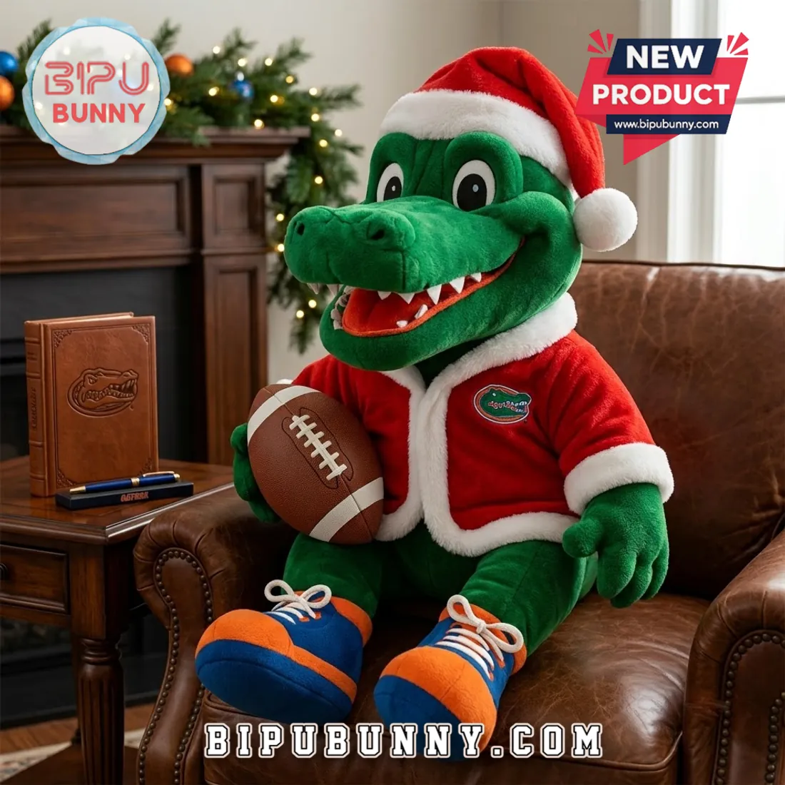 Florida Gators Santa Mascot Christmas Plush Toy Florida Gators Santa Mascot Christmas Plush Toy