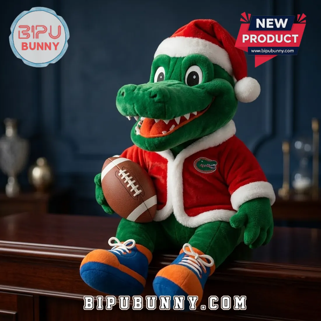 Florida Gators Santa Mascot Christmas Plush Toy Florida Gators Santa Mascot Christmas Plush Toy