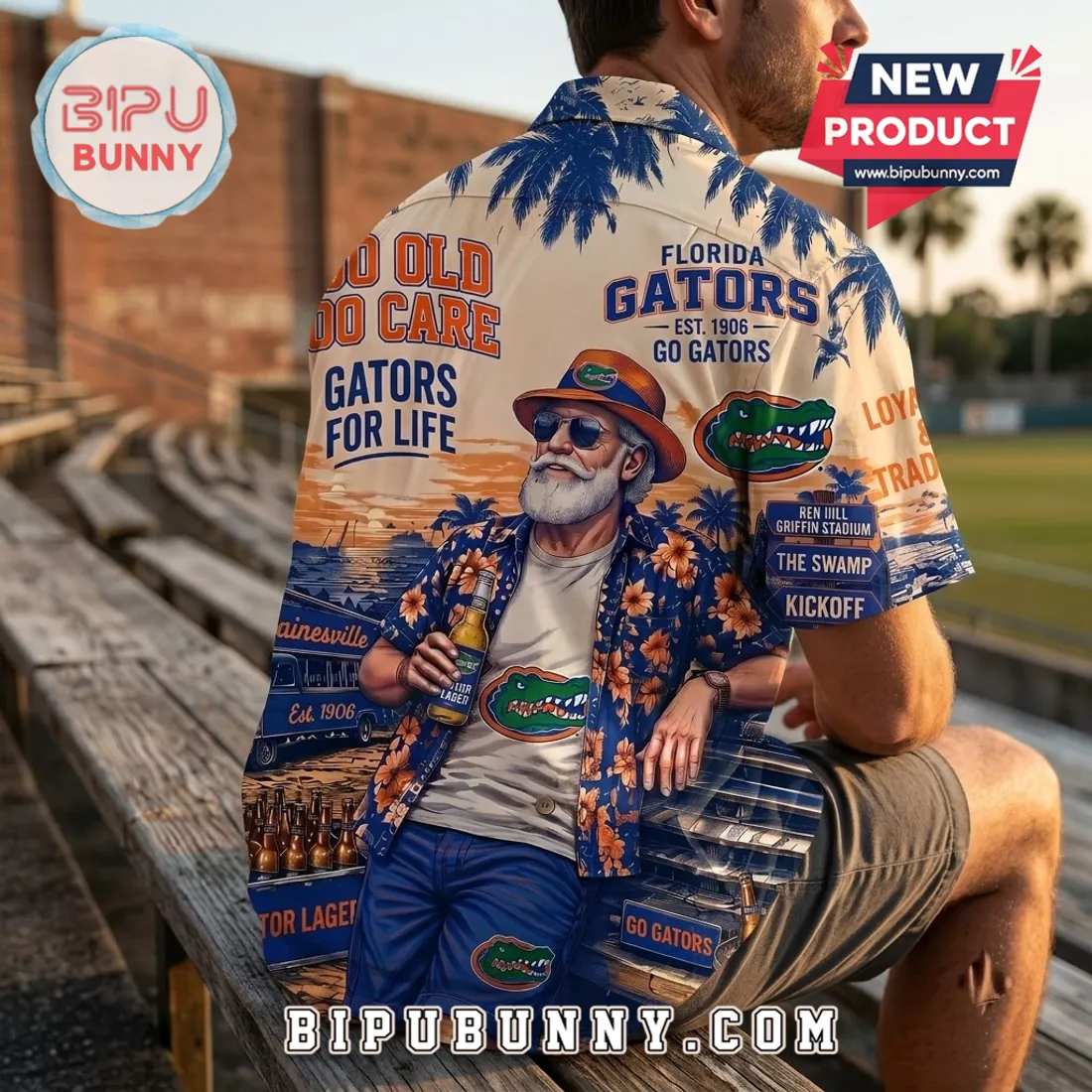 Florida Gators Summer Casual Hawaiian Shirt Florida Gators Summer Casual Hawaiian Shirt