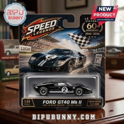 Ford GT40 Mk II Le Mans 60th Anniversary Diecast Car