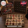Georgia Bulldogs 24-Day Christmas Ornament Advent Calendar featuring a box of numbered team-themed collectible ornaments.