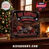 Georgia Bulldogs 24-Day Christmas Ornament Advent Calendar featuring a Sanford Stadium backdrop and bulldog mascot imagery.