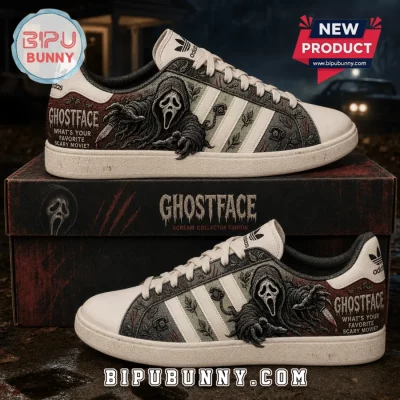 Ghostface Scream Horror Movie Casual Sneakers