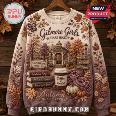 Gilmore Girls Stars Hollow Autumn Ugly Sweater