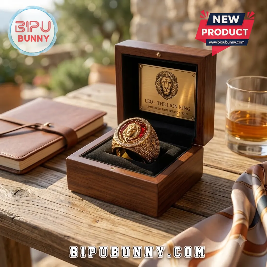 Gold Leo Zodiac Signet Ring Gold Leo Zodiac Signet Ring