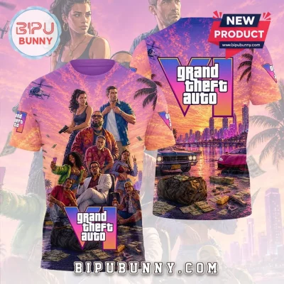 Grand Theft Auto VI Vice City Sunset Shirt