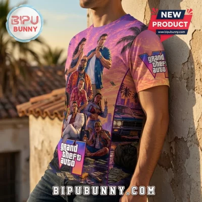 Grand Theft Auto VI Vice City Sunset Shirt
