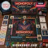 Grateful Dead Collector Monopoly Board Game featuring dancing bears, iconic logo, and stage concert art on a wooden surface.