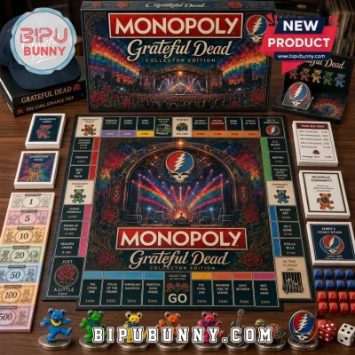 Grateful Dead Collector Monopoly Board Game