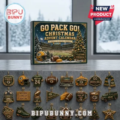 Green Bay Packers 24-Day Christmas Advent Calendar